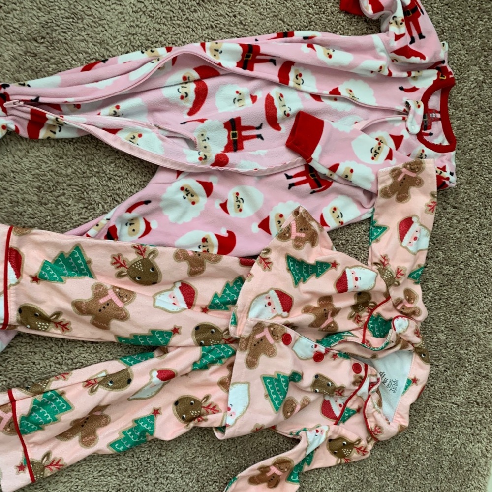 Baby girl Christmas pajamas